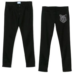 Lanvin Girls Cat Pocket Skinny Jeans size 4